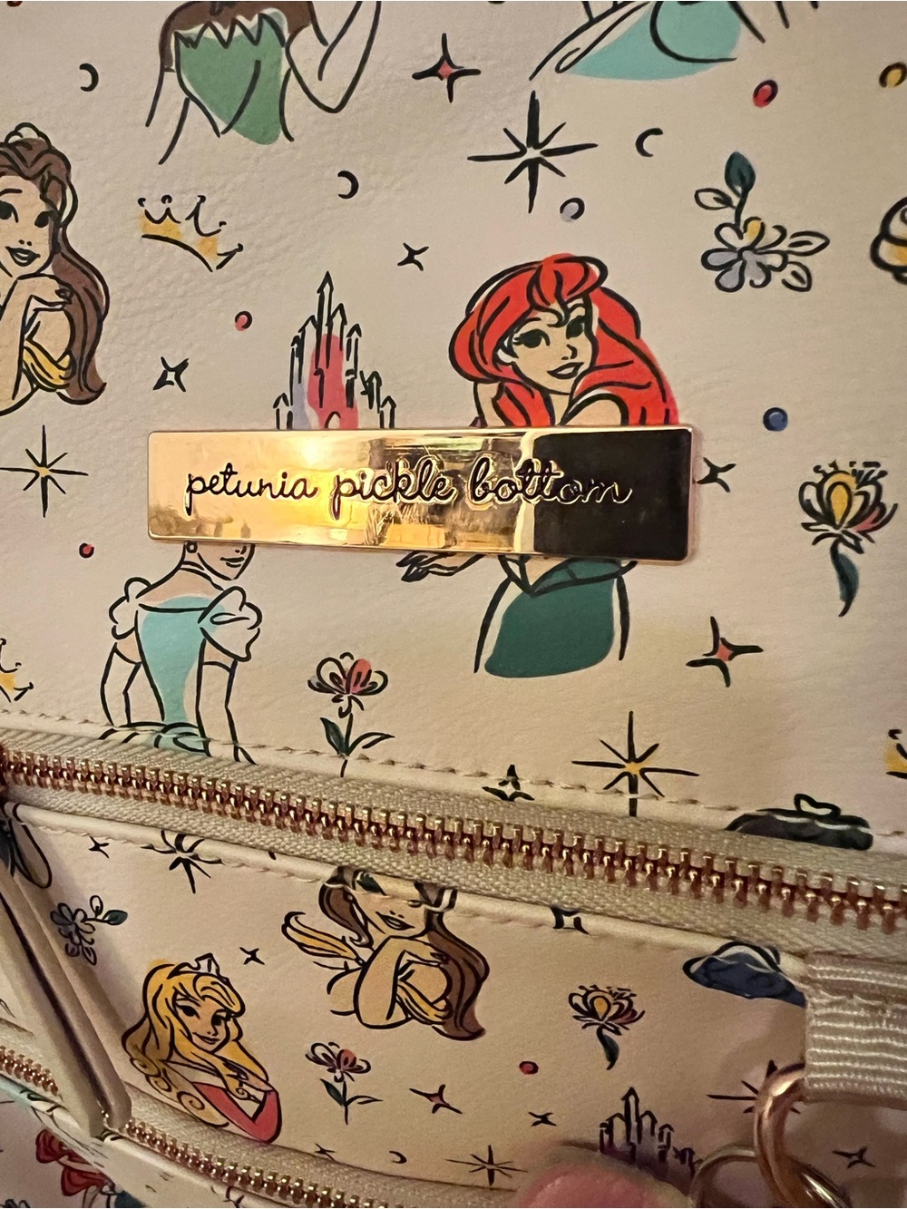 Petunia Pickle Bottom Disney Princess Diaper
Backpack Disney Baby Castle Tag - Picture 5 of 14